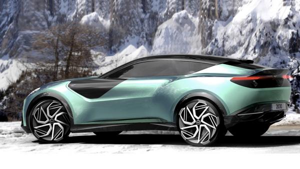 Aston Martin Vigorous EV - Heckansicht