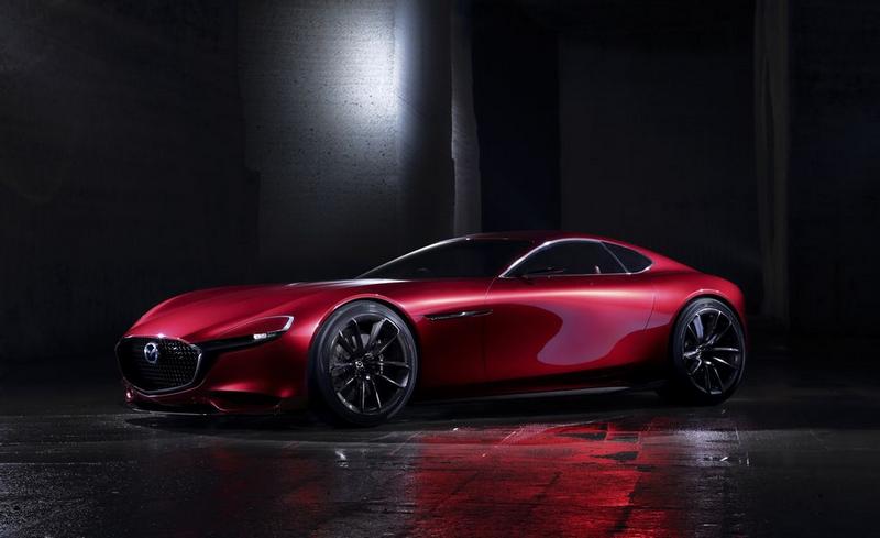 Ansicht von der linken Seite Mazda RX9