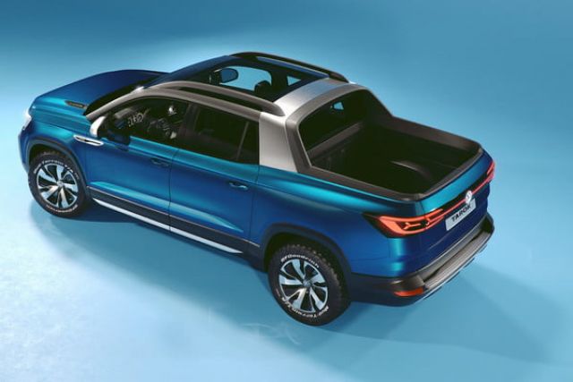 Foto Draufsicht Volkswagen Tarok