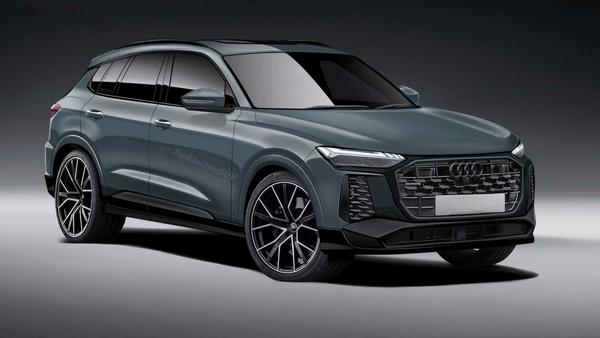 Frontansicht des Audi Q5 Hybrid