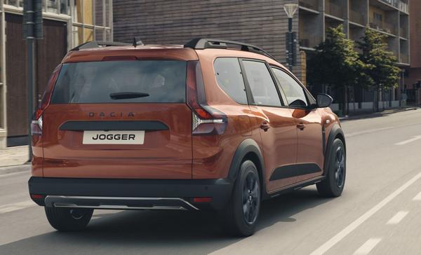 Rückansicht des Dacia Jogger