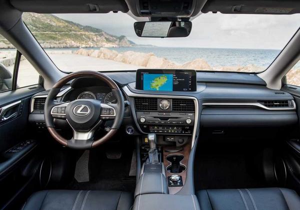 Lexus RX 350 Multimedia Innenansicht