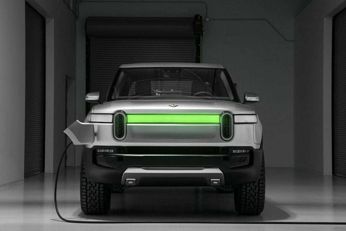 Vorderansicht des Rivian R1T