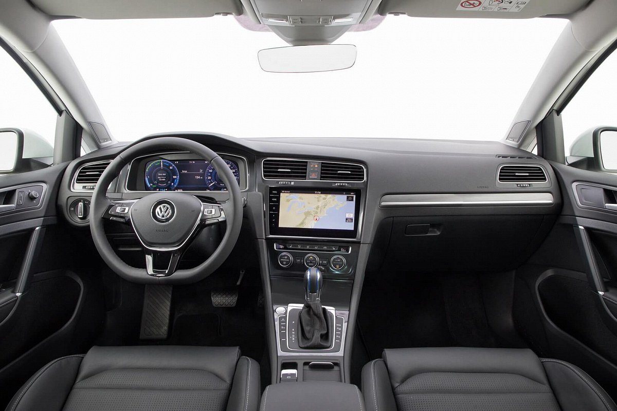 Innenraum des VW e-Golf