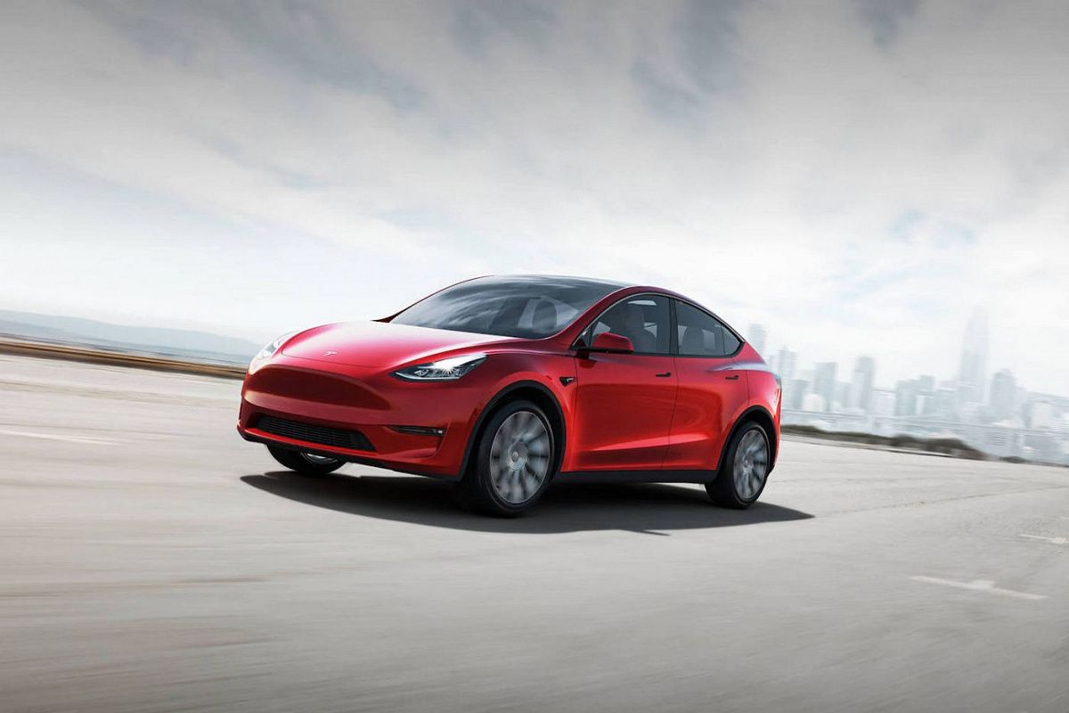 Tesla Model Y Innenraum